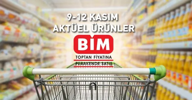 BİM aktüel katalog! BİM 9-12 Kasım 2018 aktüel ürünler listesi! BİM’de indirimli ürünler hangileri?