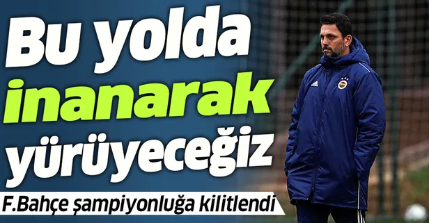 Erol Bulut Denizlispor maçı sonrasında mesaj verdi! Bu yolda inanarak yürüyeceğiz