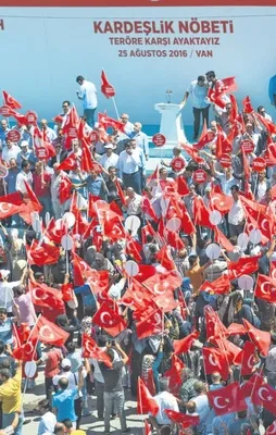 Teröre-darbeye ‘Van’ minute