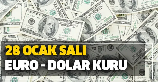 Dolar/TL son durum: 28 Ocak euro ve dolar ne kadar oldu? Güncel döviz kurları alış satış fiyatı-1