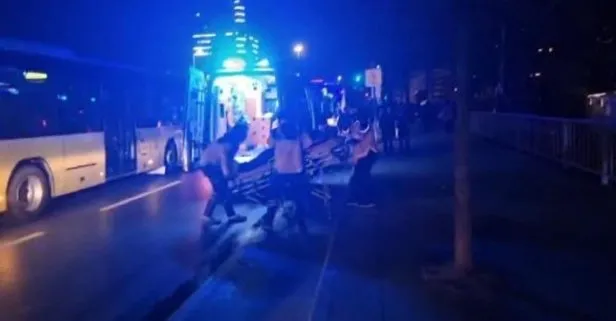 Şişli’de İETT otobüsü park halindeki kamyona çarptı: 9 yaralı