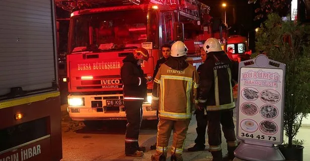 Bursa’da iş yerindeki yangın can aldı