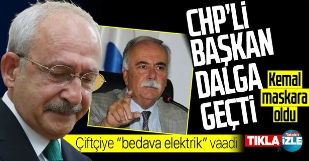 CHP Çanakkale Belediye Başkanı Ülgür Gökhan Çiftçiye bedava elektrik vaadine öfkeli: Gidin onu Kılıçdaroğlu’na sorun