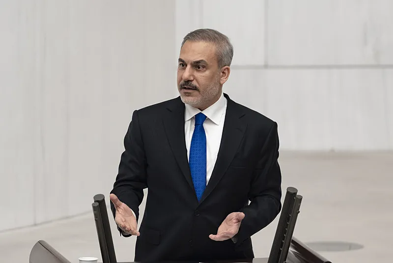 Dışişleri Bakanı Hakan Fidan TBMM'de konuştu (Fotoğraf: AA)