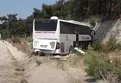Çanakkale’de otobüs yoldan çıktı: 5 yaralı