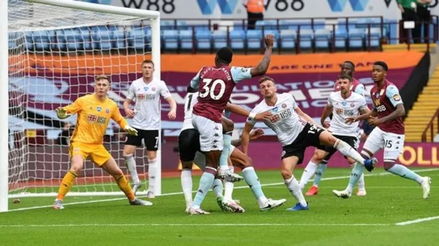Premier Lig'de oynanan Aston Villa-Sheffield United maçında bir ilk | 9 bin maç boyunca hiç yaşanmamıştı-1