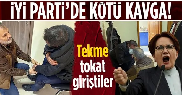 İYİ Parti Edirne İl Başkanlığı’nda ilçe yöneticilerini tekme tokat dövdüler!