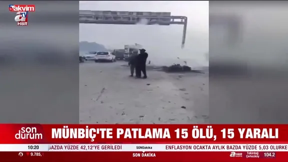 Münbiç’te bombalı saldırı! 15 şehit!