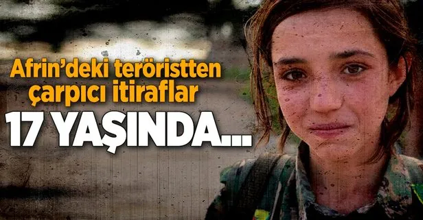 PKK’nın kalleşliği 17 yaşındaki teröristin ifadelerinde yansıdı