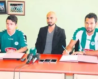 Serkan&Emre ile Can&Atila Konyaspor’a imza attı