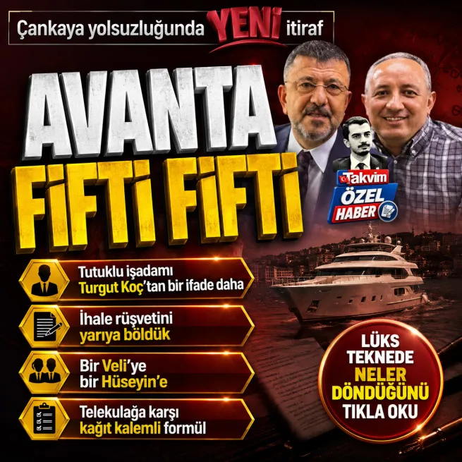 Turgut Koçtan yeni itiraflar: Çankayada yüzde 10 pazarlığı! Rüşvetin yarısı Ağbaba yarısı Günere... Telekulağa karşı kağıt kalem