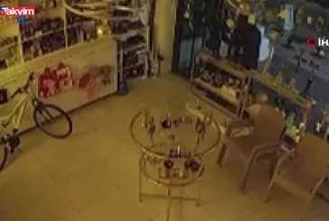 Büyükçekmece’de ilginç hırsızlık kamerada