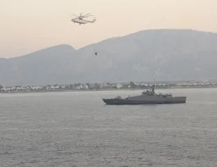 Muğla’da tahliye hareketliliği! Çıkarma gemisi sevk edildi