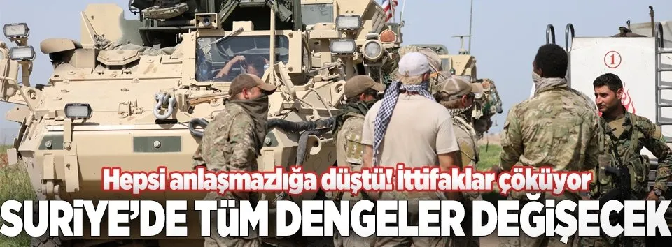 Suriye'de ittifak çökmek üzere