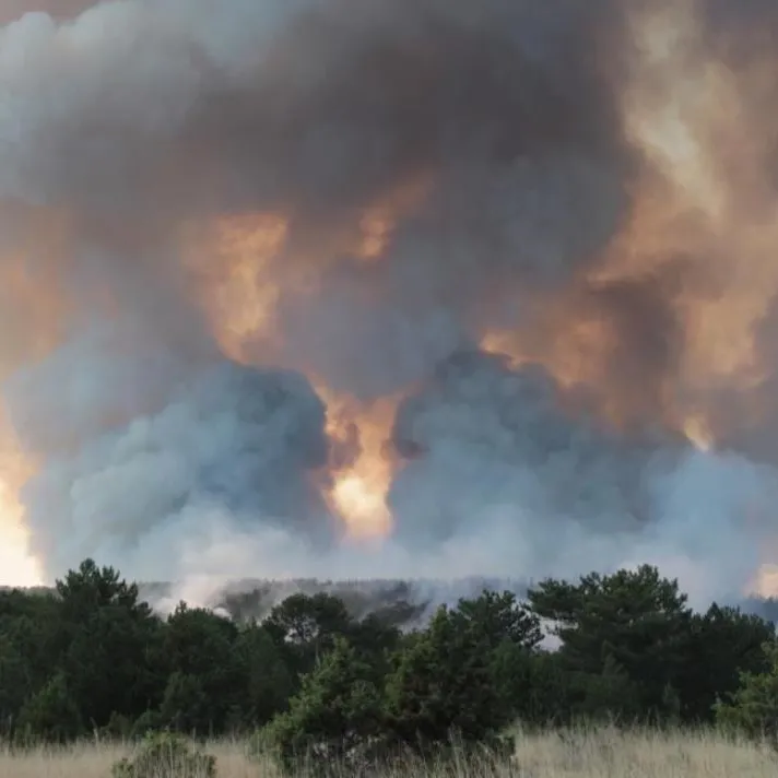 Eskişehir’de korkutan yangın!