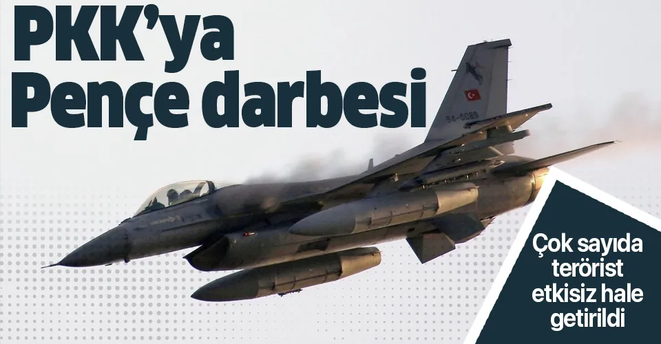 Son dakika: Pençe-3 Harekâtı’nda 9 PKK’lı terörist etkisiz hale getirildi