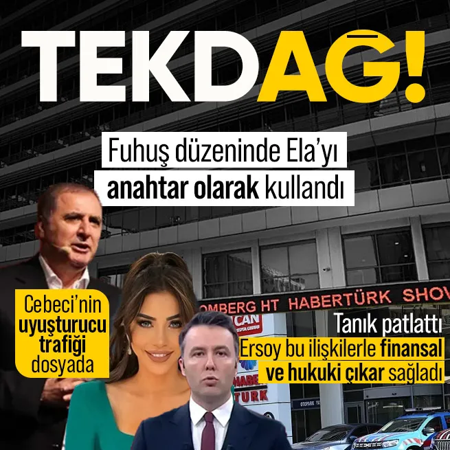 Anahtar kadınlarla şantaj ağı! Kenan Tekdağ Ela Rümeysa Cebeciyi nasıl kullandı? Tanıktan Mehmet Akif Ersoy iddiası