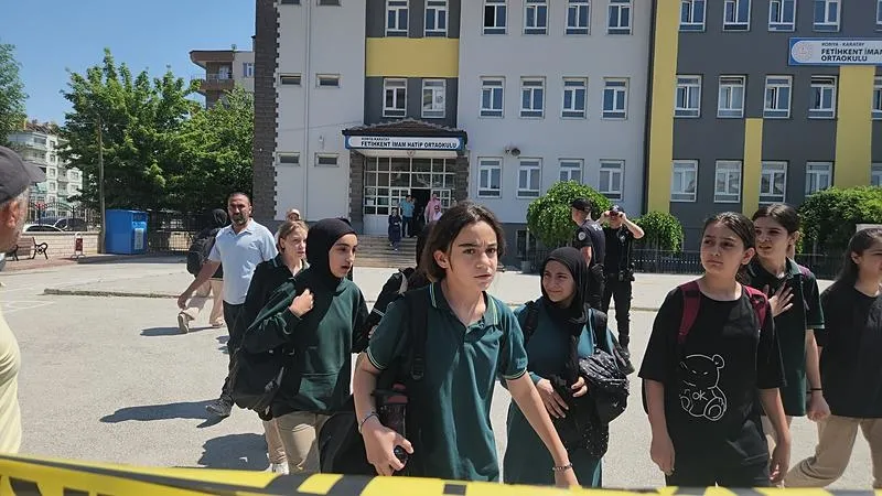 Öğrenciler tahliye edildi (DHA)