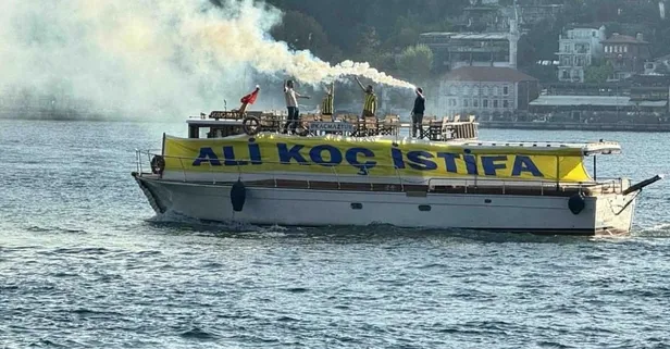 Karadan olmadı denizden devam! "Ali Koç istifa"