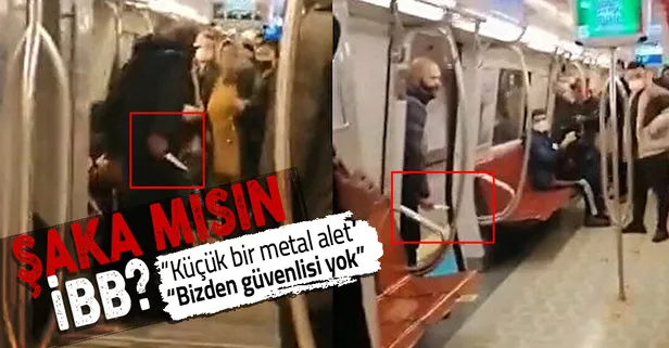 Metrodaki bıçaklı saldırı girişiminin ardından Metro İstanbul'dan şaka gibi açıklama: En yüksek güvenlik bizde