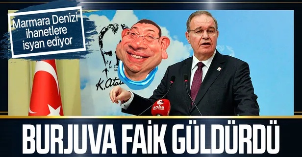 CHP'li Faik Öztrak Ekrem İmamoğlu'nu koruyarak hedef saptırdı: Marmara Denizi ihanetlere isyan ediyor