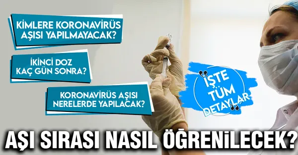 Son dakika: Koronavirüs aşı sırası nasıl öğrenilecek? İşte koronavirüs aşısı ile ilgili tüm detaylar!-1