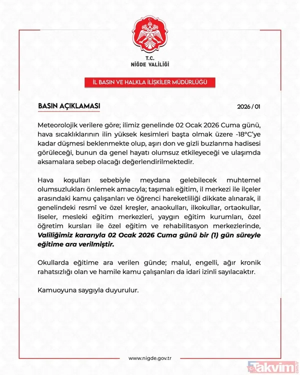 İstanbul'da 5 ilçede eğitime ara! Valilikler peş peşe açıkladı: Şehir şehir kar tatili raporu - 41