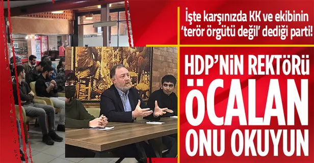 HDP'li Sezai Temelli'den skandal sözler: HDP'nin rektörü Öcalan'ı okuyun