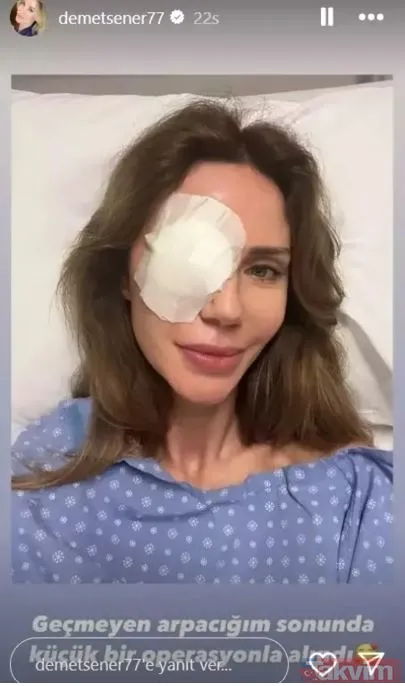 Demet Şener ameliyat oldu! Hastane odasından son halini paylaştı: “Sonunda alındı” - 8