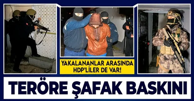 SON DAKİKA: İstanbul’da PKK/KCK operasyonu: HDP’li iki ilçe başkanı gözaltında