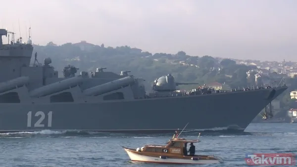 SON DAKİKA: Rusya'nın amiral gemisi Moskova Karadeniz'de battı! İstanbul Boğazı'ndan geçerken görüntülenmişti - 3