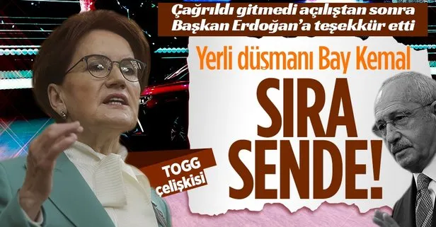 Meral Akşener’in TOGG çelişkisi: Çağrıldı gitmedi açılıştan sonra Başkan Erdoğan’a teşekkür etti