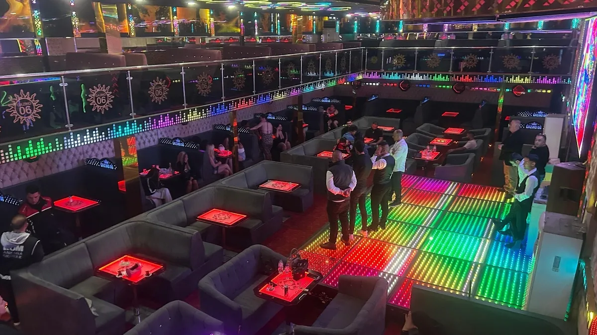 Polatlı'da eğlence mekanlarına denetim (Foto: DHA)