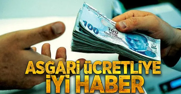 Asgari ücretliye iyi haber