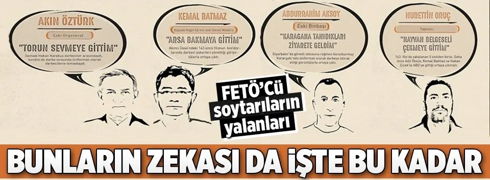 FETÖ’cü soytarılardan güldüren yalanlar