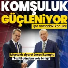Yunanistan ile iş birliği artacak | Gözler 13 Mayıs’a çevrildi! Başkan Erdoğan ve Miçotakis görüşmesinde hangi konular yer alacak?