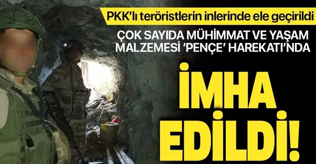 Komandolar ’Pençe’ Harekatı’nda PKK kamplarını böyle imha etti