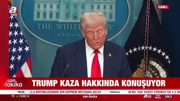 Trump: Uçak kazasında hayatta kalan yok