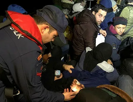 Bodrum’da 39 göçmen yakalandı