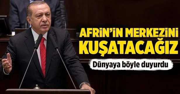 Cumhurbaşkanı Erdoğan’dan çok önemli Afrin açıklaması