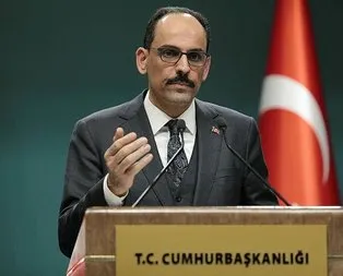 Kalın’dan Stoltenberg’e dayanışma yanıtı