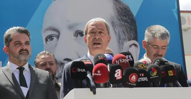 Milli Savunma Bakanı Hulusi Akar’dan Sinan Oğan’la ilgili ittifak açıklaması: Makul ve mantıklı bir şekilde herkes yerini alır