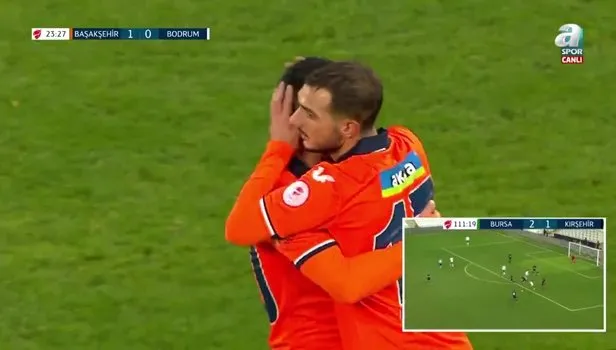 GOL | Başakşehir 1-0 BB Bodrumspor