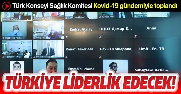 Son dakika: Türk Konseyi Sağlık Komitesi toplandı: Kovid-19 aşı çalışmalarına Türkiye liderlik edecek