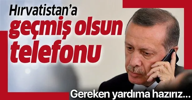 Son dakika: Başkan Erdoğan depremle sarsılan Hırvatistan’ın Cumhurbaşkanı Milanoviç ile görüştü