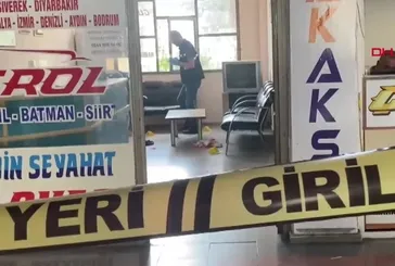 Otogarda silahlı saldırı: 1 ölü!