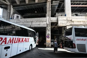 Büyük İstanbul Otogarı’nda korkutan görüntüler!