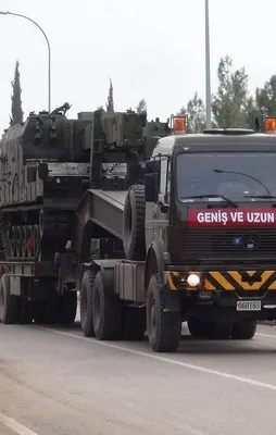 Suriye sınırına fırtına obüsü sevkiyatı