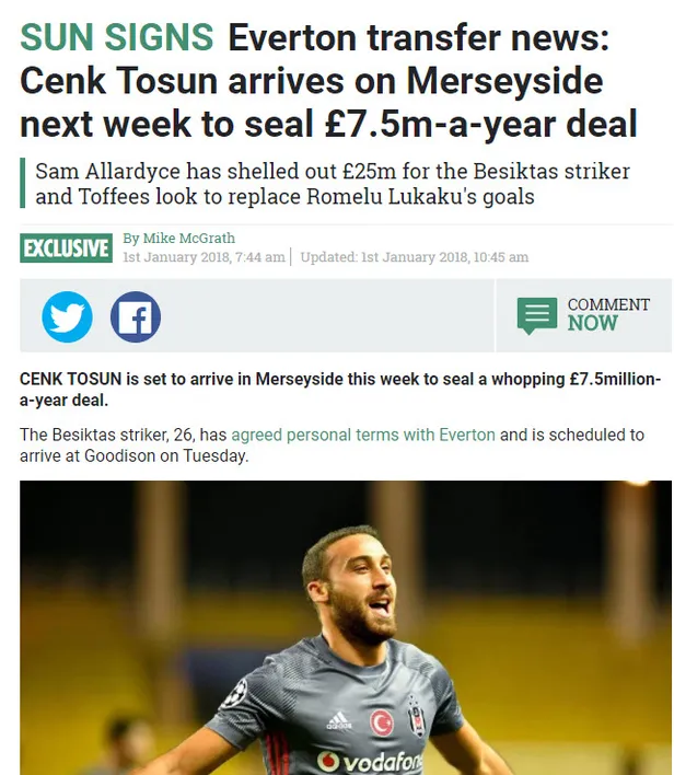 Piyango Cenk Tosun'a vurdu-2