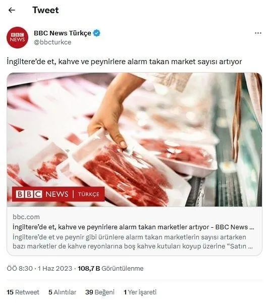 İngiltere'de market ürünlerine alarmlı önlem: Gıda enflasyonu 45 yılın zirvesine çıktı!-2